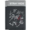 Roffatide Stray Kids Wallet Kpop Merchandise Tri-fold Wallet per Stay Fans Borsa corta in tela leggera con finestra ID adolescenti studenti regalo stile A