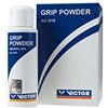 VICTOR Griffpuder/Grip Powder für Badminton, Tennis und Squashschläger, Polvere per Impugnatura Unisex-Kids, Bianco, 25g/Flasche