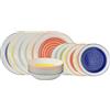 Generico Servizio Piatti per 6 Persone in stoneware 18 pezzi per Lavastoviglie modello (sunris)