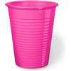 Generico 200 Bicchieri Plastica Usa e Getta Colorati (200 ml) Bicchieri Monouso per Acqua e Bibite Varie, Made in Italy Idonei al Contatto Alimentare, Ideali per Feste ed Eventi