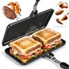 DOITOOL Ridge Monkey - Tostapane Xl Sandwich Maker su entrambi i lati, in alluminio, per panini, per toast maker