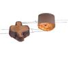CUSTOM PRINT SHOPPING 10 SPILLONI per PANETTONE O COLOMBA in Acciaio da 50 CM IDEALE PER LA FASE DI RAFFREDDAMENTO - (10 SPILLONI)
