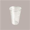 Lucgel Bicchiere Plastica Pet Trasparente Monouso 500cc (0,4 L alla Tacca) - 100 pezzi -