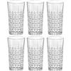 Bormioli Rocco 1344649 Confezione 6 Bicchieri Cooler Este In Vetro Cl 49
