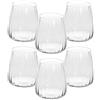 ANDREA FONTEBASSO Set 6 Calici Cc 520 Vetro Camy Vetro Trasparente