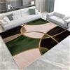 Generic Tappeto Salotto Moderno 120 x 170cm forme geometriche irregolari Tappeto per Camera da Letto Adolescenti Bambini Soggiorno Tappeto Flanella Decorazione Carpets Lavabile Antiscivolo Morbido Tappetino