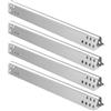 Whychstore Set di piastre di calore di alta qualità per Charbroil 2 6 Bruciatori Griglie 4 Accessori per Forno in Acciaio Inox per gli amanti del barbecue