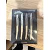 Berkel - Color Set 4 Coltelli Bistecca Lama Liscia 11 cm - Bianco