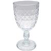DUE ESSE CHRISTMAS Set 6 Calici Bicchieri da Tavola in Vetro Diamante 260 ml