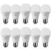 P.G. 10 LAMPADE LED 10WATT GOCCIA A60 RISPARMIO ENERGETICO LAMPADINA E27 220-240V A+ (LUCE NATURA 4000K)