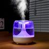 WheatThrive Umidificatore silenzioso per aromaterapia, 650 ml, umidificatore silenzioso per aromaterapia, con luce LED colorata, diffusore d'aria USB da scrivania, per camera da letto, casa, ufficio (bianco)