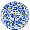 Ceramiche Azzaro & Romano Caltagirone CEAR ceramiche - Piatto murale ornamentale Ø cm 20 in ceramica siciliana decorata e realizzata a mano.