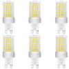 ENGEYA Lampadina LED G9 10W, Equivalenti a 80W, SMD 2835 LED, Lampade a Risparmio Energetico,G9 LED Bianca Fredda 6000K, AC 220-240V, 800 Lumen, Non Dimmerabile, Pacco da 6