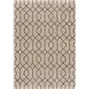 Mazovia Tappeti - Beige Tappeto per Esterni,Interni Geometrico - Balcone, Terrazza, Patio, Padiglione, Cucina - Pile Corto Rettangolo Certificato OEKO-TEX® Impermeabile - 80 x 150 cm