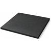 LITHOS MATERIE Pietra Lavica Etnea - Ollare Piastra Liscia per Pizza, Carne, Verdure - Misure a Scelta (40 X 25)
