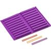 EDUEE Stampi in silicone per bastoncini di cioccolato, 1 pezzo per bastoncini per dolcetti per cani, caramelle dure, biscotti al cioccolato, pastelli, modell, prezel (dimensioni 10,2 cm)