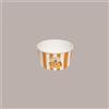 Lucgel Bicchiere Coppetta Gelato Carta 80cc Piccola Grafica Fruits&Stripes | Fibra Cellulosica 100%, Riciclabile, 250 pz
