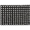 Olivo Tappeti OLIVO.shop | ROBUST zerbino in gomma per esterni, zerbino esterno pioggia, zerbino drenante per esterno in gomma forata, tappeto per esterno antiscivolo a griglia, varie misure 23 mm (200x600cm kit)