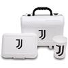 Sportbaer Valigetta con Maniglia + portamerenda e Bicchiere Juventus - Prodotto Originale - Made in Italy - Lavabile Il lavastoviglie