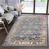 Mazovia Tappeto Salotto Moderno Pelo Corto - Tappeti Moderni Soggiorno - Tappeti Camera da Letto - Tappeti Salotto Grandi Dimesnioni - Motivo Orientale - Blu - 200 x 300 cm
