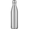 OCEANO Bottiglia acqua Termica Ermetica Thermos in acciaio inox Contenitore Bevande Bibite caffe Fredde Calde termico Argento Grigio (750ML)
