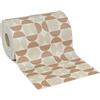 Giuri Tessuti - PASSATOIA per Cucina in Vinile - Tappeto Runner Antiscivolo e Lavabile in PVC - Largo 50 cm (280 CM, LUNA CLAY)