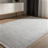 benuta Basic Tappeto cotone lavorato a mano Ron - Beige/Nero 240x340 cm - 100% cotone - Design: Uni, Minimalista, Natural Living - Facile cura per salotto e stanza