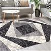Mazovia Tappeto Moderno - Morbido Pelo Corto - Tappeto da Salotto Oeko-Tex - Tappeto per Ingresso Camera, Da Letto, Cucina, il Soggiorno - Collezione ATENA - Grigio 250 x 350 cm