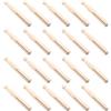 MAGICLULU 20 Clip in Legno per Chiudere Sacchetti, Beige, Robuste, per Conservare Alimenti in Dispensa e Proteggere Snack da Umidità e Polvere