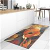 HomeLife Tappeto Cucina Antiscivolo Lavabe Made in Italy | Tappeto Passatoia al Metro PVC e Cotone con Stampa Colorata | Tappeto Cucina 500 cm in Vine, Moderno e Decorativo, Fantasia Primavera