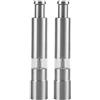 Generico Macinapepe in legno - Finestra visibile in acrilico, alimentato a batteria, macinino regolabile ricaricabile, corpo in ceramico premium | sale e pepe per domestica. Si adatta al