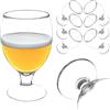 KADAX Set di bicchieri da birra, 370 ml, tulipani in vetro per Pils, birra luminosa, frumento e artigianale