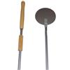 TOOLTEK PALA TONDA PER PIZZA FORNO A LEGNA DIAMETRO 18cm CON MANICO LEGNO