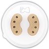 Pastidea - Trafila in bronzo e POM Bucatini 3.2mm compatibile con Philips Pasta Maker Avance e Serie 7000