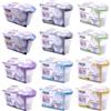 Generic SET 12 vaschette 400ml assorbi umidità INODORE CARBONI GELSOMINO LAVANDA OCEAN VANIGLIA anti odore muffa deumidificatore sali per bagno cucina camper caravan roulotte ripostiglio dispensa armadio