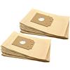 vhbw 20x sacchetto compatibile con Bosch BSG 1000-1999 Arriva, 1400 Arriva, 1500 Arriva, 01 aspirapolvere - 29cm x 18cm color sabbia