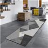 Siunwdiy Tappeto Cucina 5 Metri Grigio Antimacchia Multiuso Lavabile Personalizzabile Tappeto Rettangolare per Lavatrice, Cucina, Corridoio, Soggiorno,Camera da Letto,40X500CM