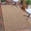 Teppich-Traum Tappeto da esterno moderno e resistente effetto juta, perfetto per balconi, giardini e terrazze 60x90 cm