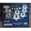 Bavaria Set Batteria18 pezzi pentole Dietetica Bavaria CollectionElegance inox 18/10
