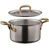 Sambonet Casseruola alta con coperchio 1965 Vintage 51907-74 24 cm