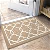 DBHDG Zerbino Interno, Tappeto Ingresso Interno Antiscivolo e Essorbente, Zerbino Ingresso Esterno, Floor Mat Ingresso,Cucina,Corridoio,Terrazza (Cachi,50x80cm)