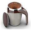 CYANLUX Tazza da caffè auto-mescolante, magnetica automatica, ricaricabile, in acciaio inox, tazza da caffè elettrica con coperchio, per caffè, latte, tè (caffè)
