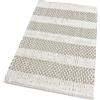 emmevi Tappeto Camera Scendiletto Bagno Cotone Intrecciato Tridimensionale Morbido Assorbente 60x120 Panna