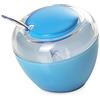 Omada Design Zuccheriera, Formaggiera in plastica con Cucchiaino, Made in Italy, Scomponibile, Lavabile il Lavastoviglie, Linea Movida, Turchese