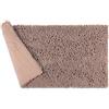 HomeLife - Lussuoso Tappeto Bagno Antiscivolo in Ciniglia [60X120] Tappeto Bagno Assorbente e Extra Morbido, Ideale come Tappeto Doccia Assorbente, Lavabile in Lavatrice [Beige]