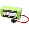 LOKLNEYK Batteria Agli Ioni Di Litio Da 3500 MAh, Compatibile Con Robot Aspirapolvere Lefant, M201 М210 М210b M301 M501A M520, Compatibile Con Robot Aspirapolvere Okp, Batteria Agli Ioni Di Litio K2(2pcs)