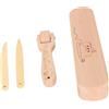 Ejoyous Clapper Sartoriale Professionale, Rullo di Cucitura e Set di Strumenti di Ferro da Pressatura con Legno di bambù e Faggio per Cucire e Trapuntare