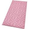 emmevi Tappeto Bagno 3D Morbido Assorbente Antiscivolo Lavabile Scendiletto Camera 45x75 Cm Rosa