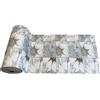 Tata Home Tappeto Cucina Antiscivolo Lavabile Passatoia Corridoio Camera Ingresso Resistente Tappeto Multiuso al Metro Made in italy 52x250 cm Mod.67 Piastrelle Grige