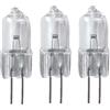 WYLIELAMSH 10 Pezzi Super Bright G4 12V 20W Lampadina Alogena Al Tungsteno Lampadina Home Decor Illuminazione Interna,10W